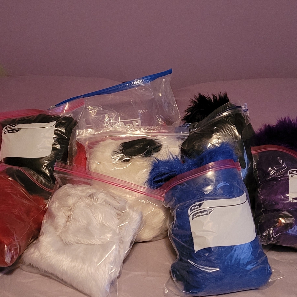 Vibrant Faux Fur Leg Warmer Collection